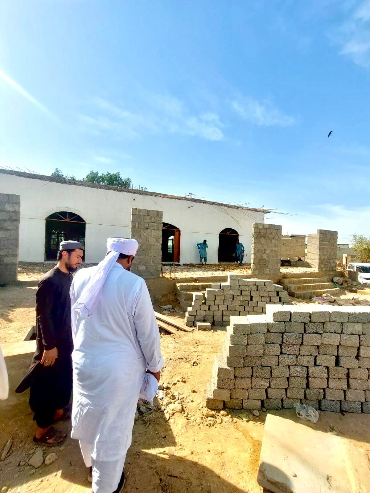 Masjid construction and community worship support